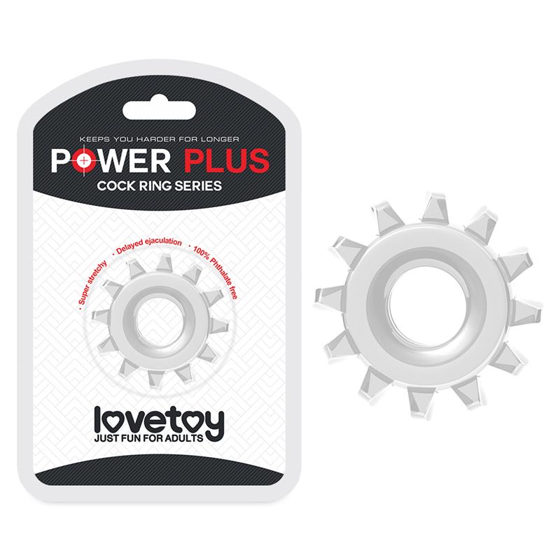 Anillo para el Pene Power Plus Transparente - Imagen 7