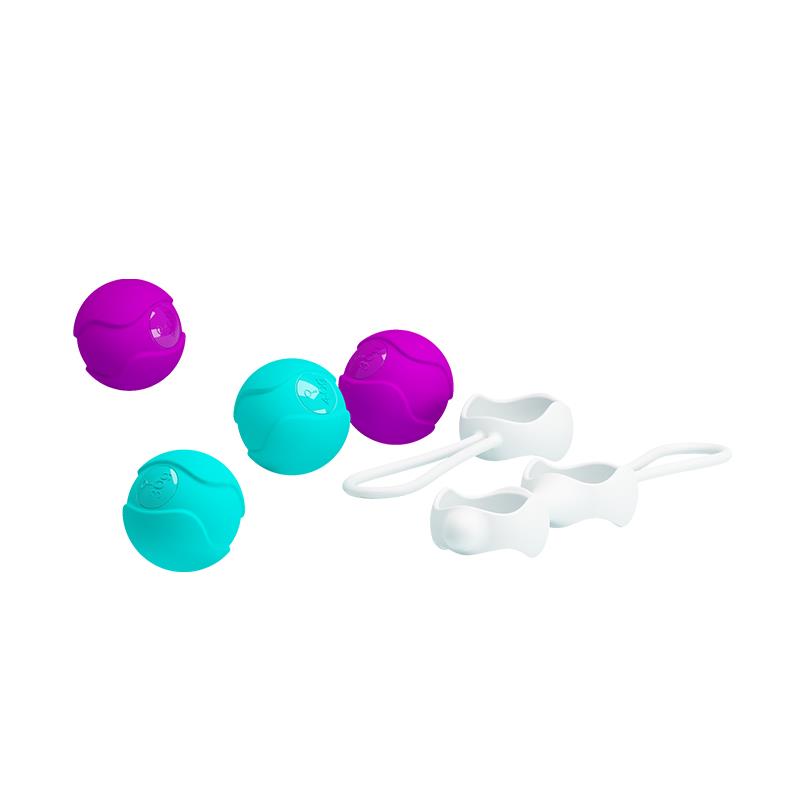 Bolas Kegel Orgasmic Balls Rosa y Azul - Imagen 5
