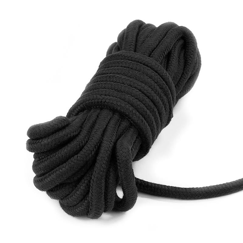Cuerda Bondage Suave Negro - Imagen 3