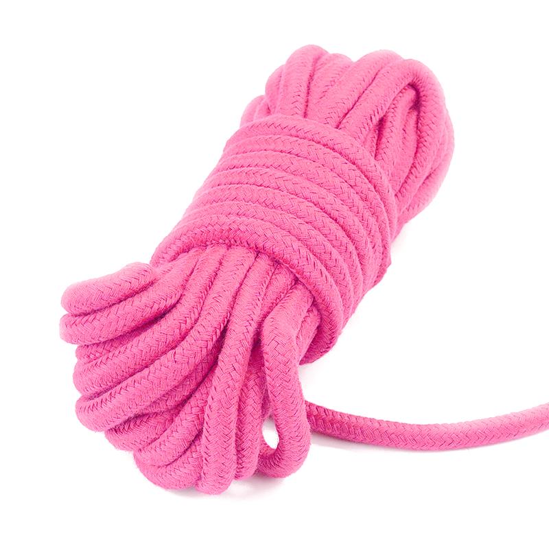 Cuerda Bondage Suave Rosa - Imagen 3