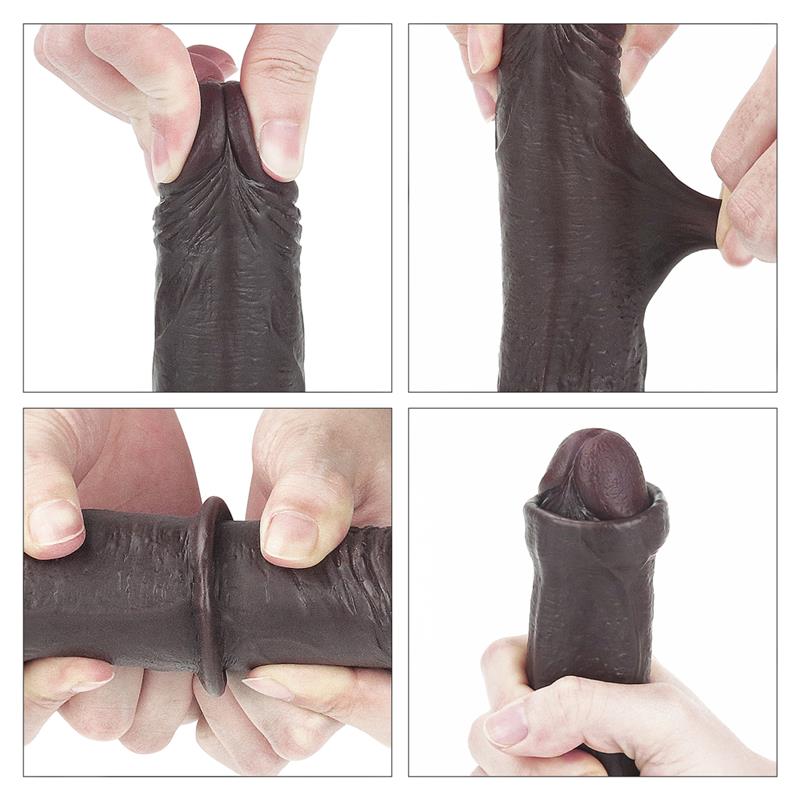 Dildo Sliding 7 Negro - Imagen 20