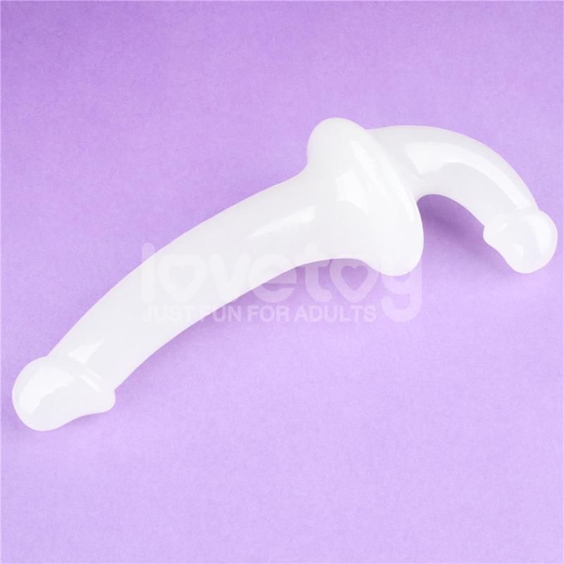 Dildo doble Lumino Play Luz Azul 10.5 - Imagen 3