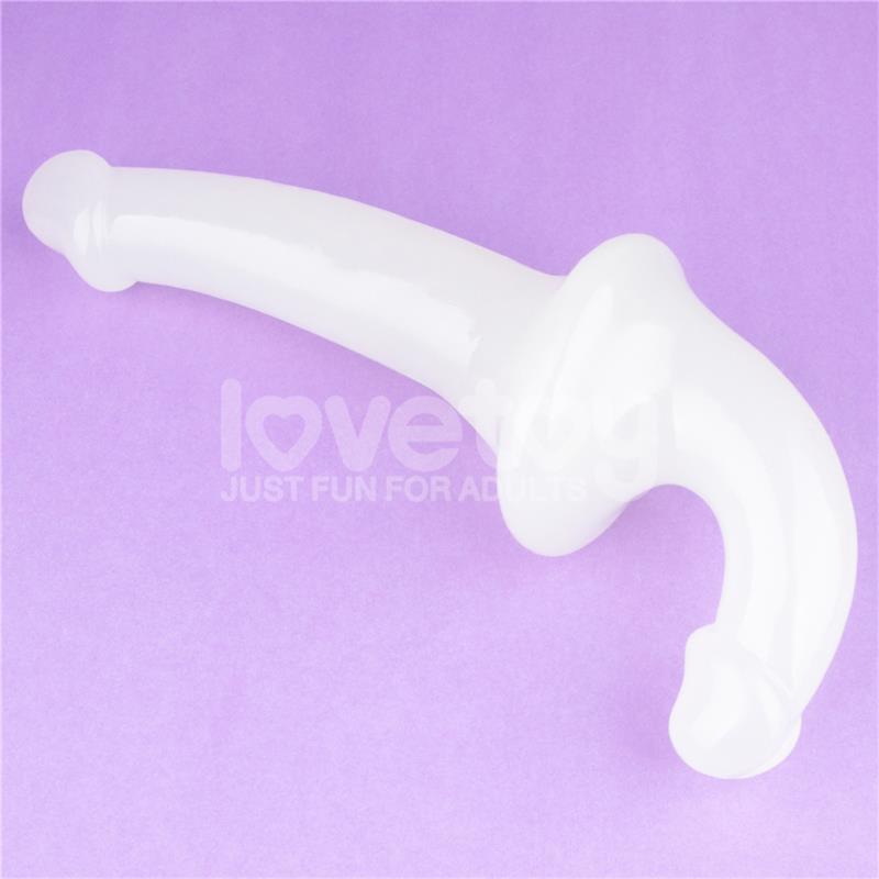 Dildo doble Lumino Play Luz Azul 10.5 - Imagen 5