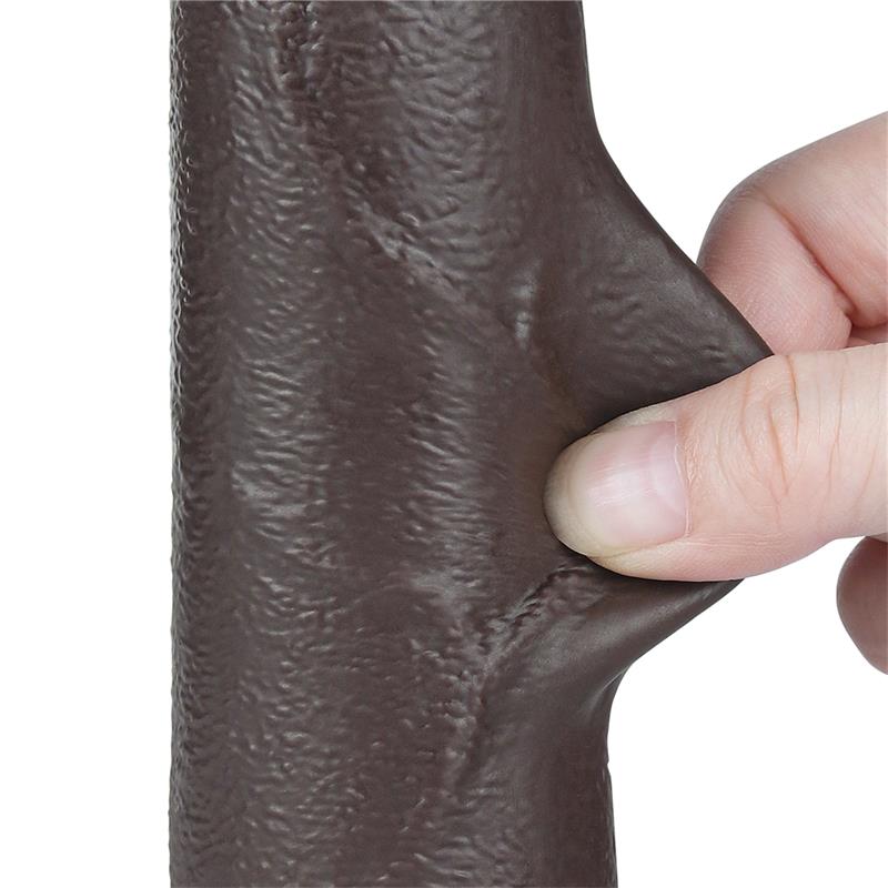 Dildo Dual Layer Piel Deslizante 8.5 - Imagen 18