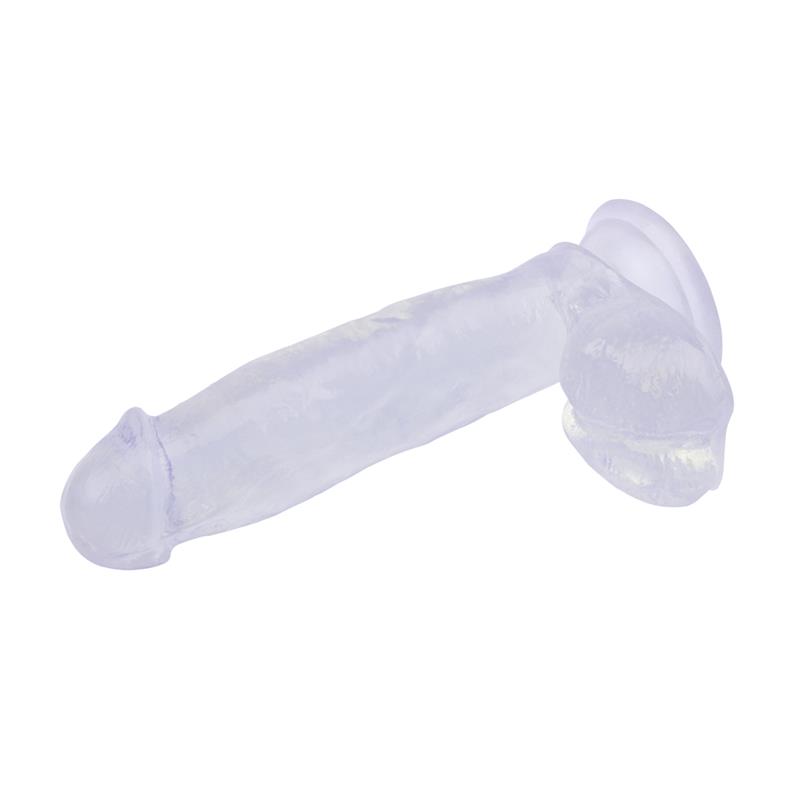 Dildo Hi-Rubber 7 Transparente - Imagen 4