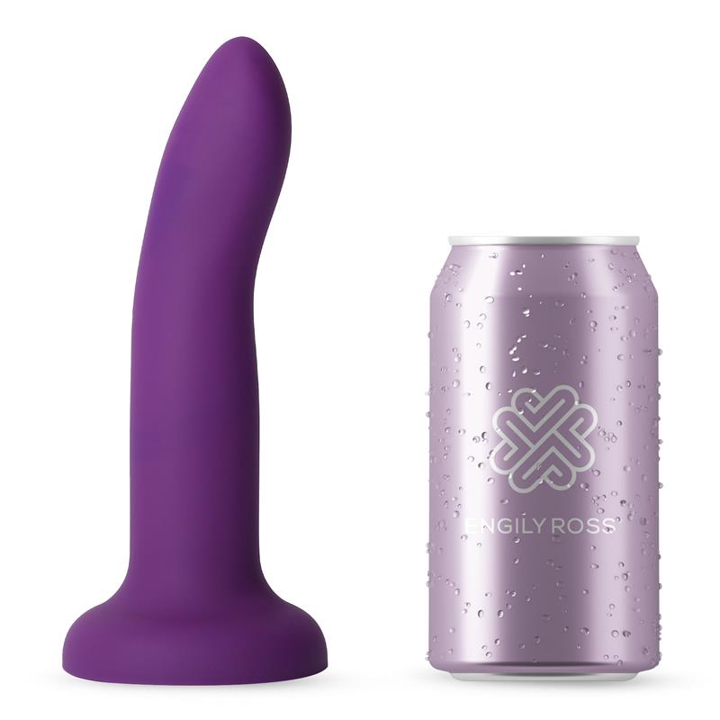 Dildo que Cambia de Color de Púrpura a Rosa Talla M 17 cm - Imagen 6