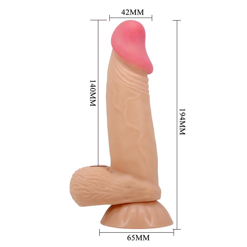 Dildo Realista con Piel Deslizante 19.4 cm - Imagen 19