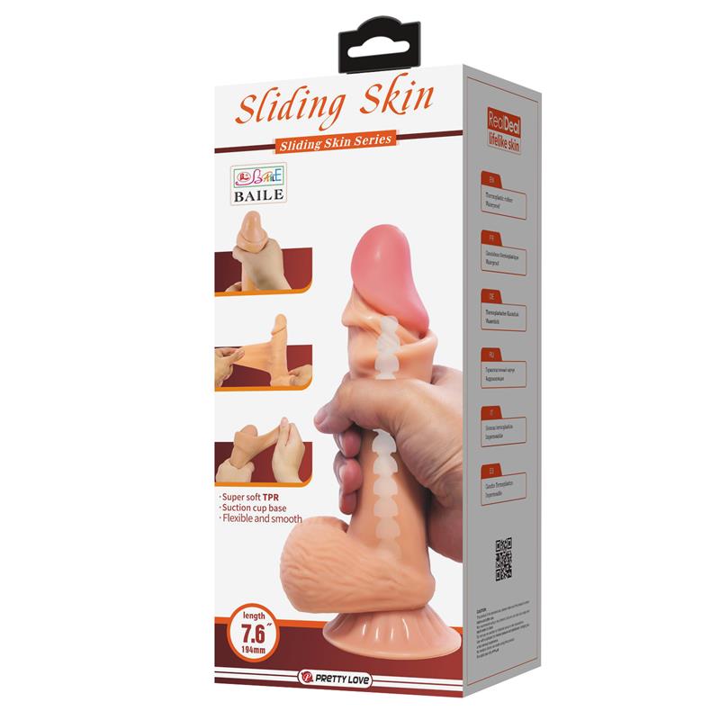 Dildo Realista con Piel Deslizante 19.4 cm - Imagen 20