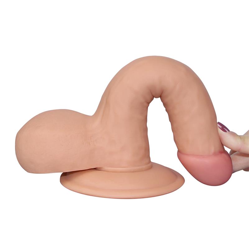 Dildo The Ultra Soft Dude 7.5 Natural - Imagen 5