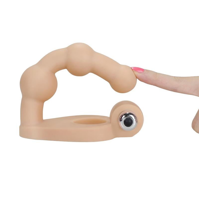 Estimulador Anal The Ultra Soft Bead 6 con Vibración Natural - Imagen 4