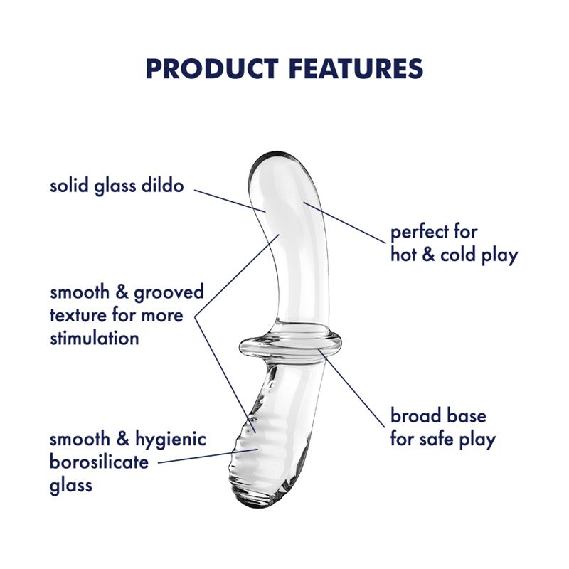 Estimulador de Cristal Double Crystal Hot and Cold Transparente - Imagen 7