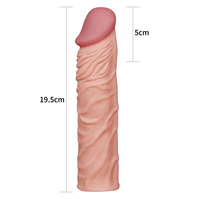 Funda para el Pene Add 2 Pleasure X Tender Natural - Imagen 6