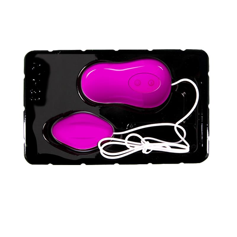 Huevo Vibrador Avery Color Rosa y Blanco - Imagen 4