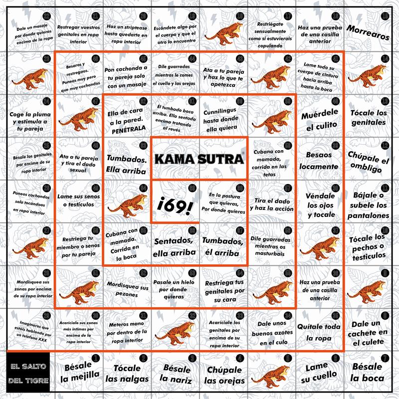 Juego de Mesa el Salto del Tigre Erótico - Imagen 4