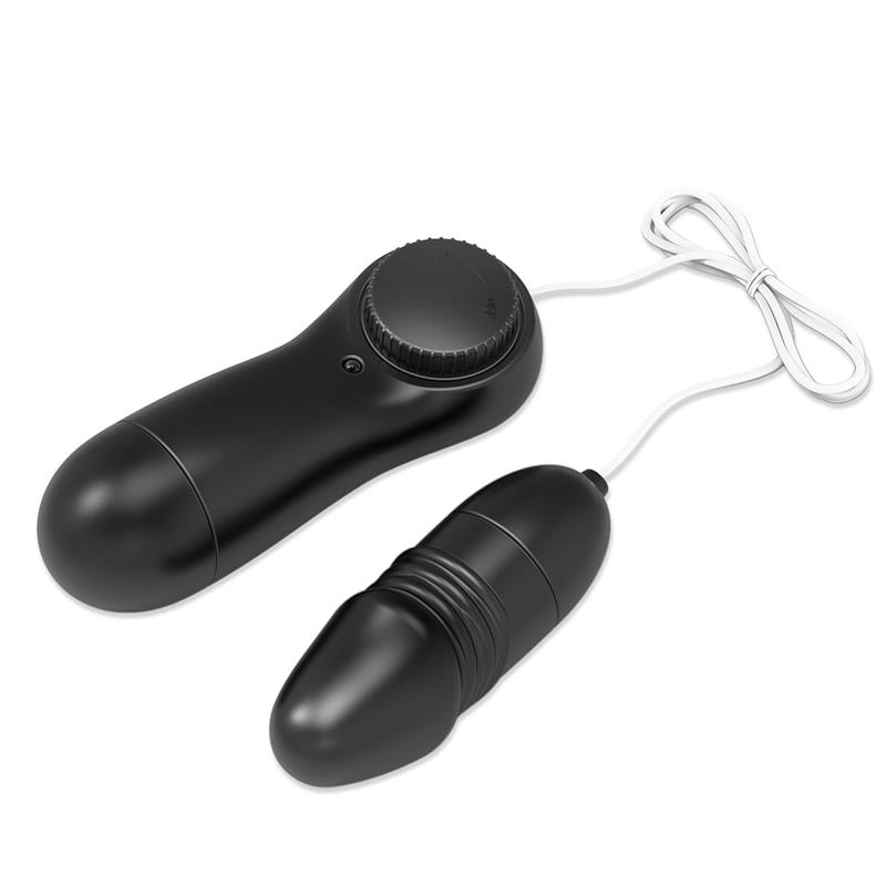 Laary Huevo Vibrador Multi Velocidad Control Remoto Negro - Imagen 4