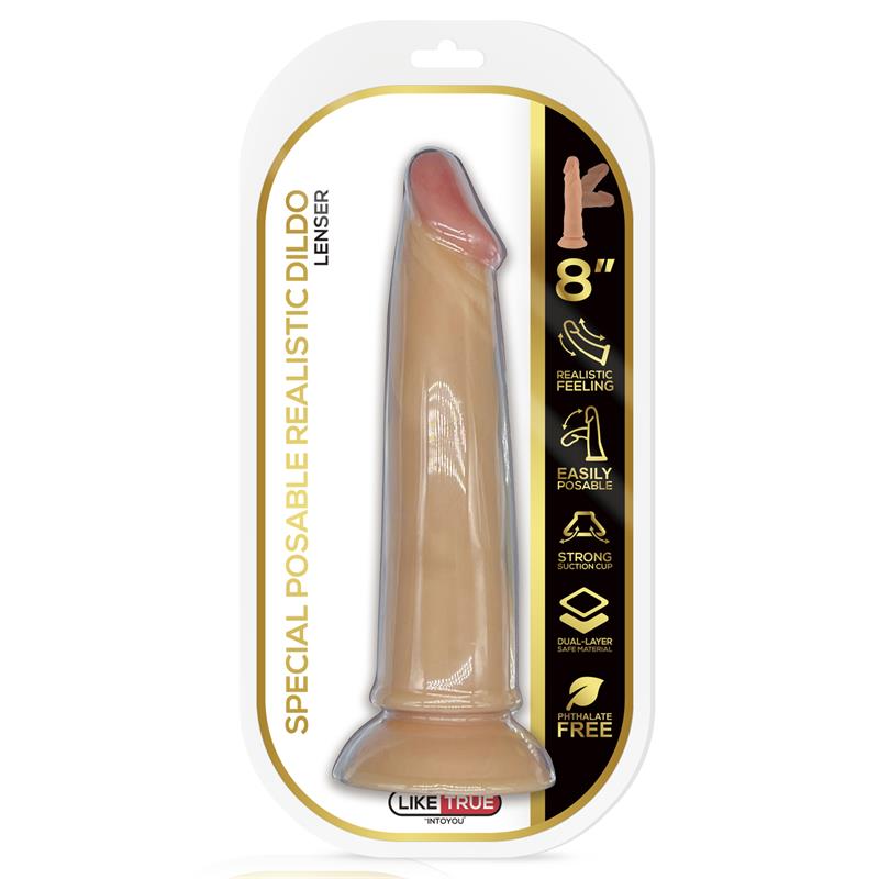 Lenser Dildo Realista Articulable-Posable 8 Natural - Imagen 8