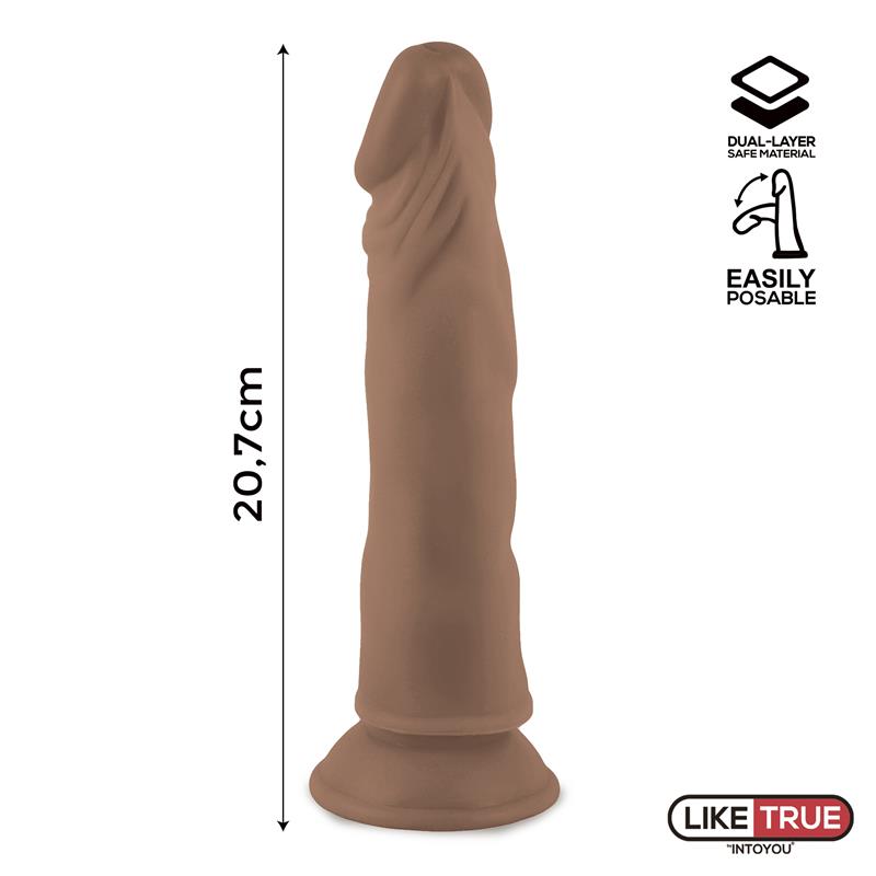 Lenser Dildo Realista Articulable-Posable Dildo 8 Marrón - Imagen 7