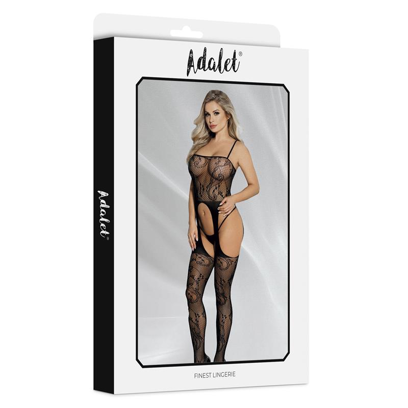 Lilly Bodystocking con Liguero Abierto - Imagen 5