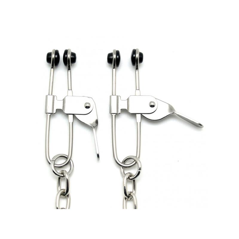 Pinzas Pezones Cadena Metal - Imagen 3