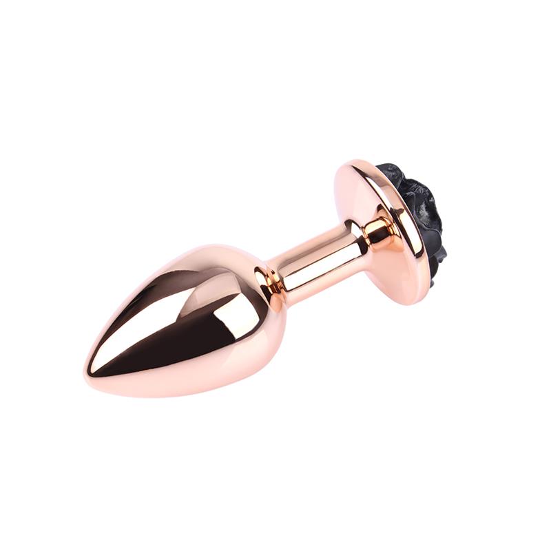 Plug Anal Dorado Evil Rose Anal Talla S - Imagen 8