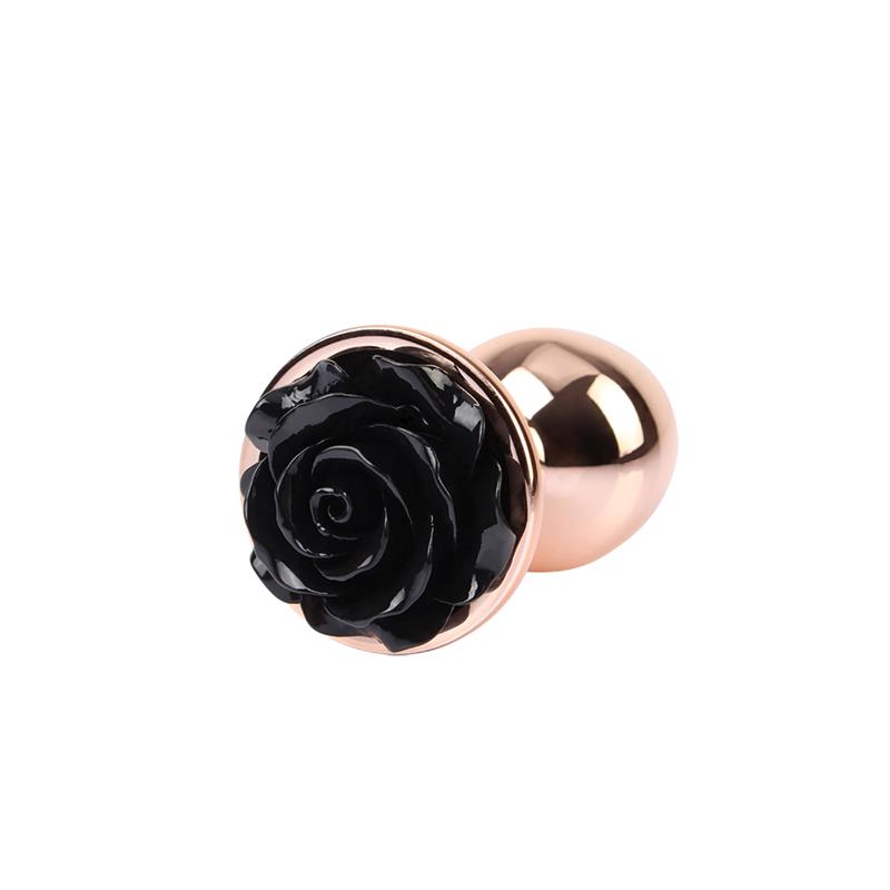 Plug Anal Dorado Evil Rose Anal Talla S - Imagen 9