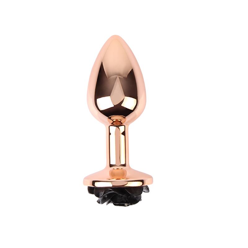 Plug Anal Dorado Evil Rose Anal Talla S - Imagen 10