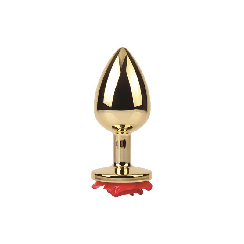 Plug Anal Showy Rose Anal Plug Talla M - Imagen 10