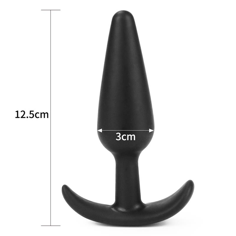 Plug Anal Lure Me Talla L Negro - Imagen 8
