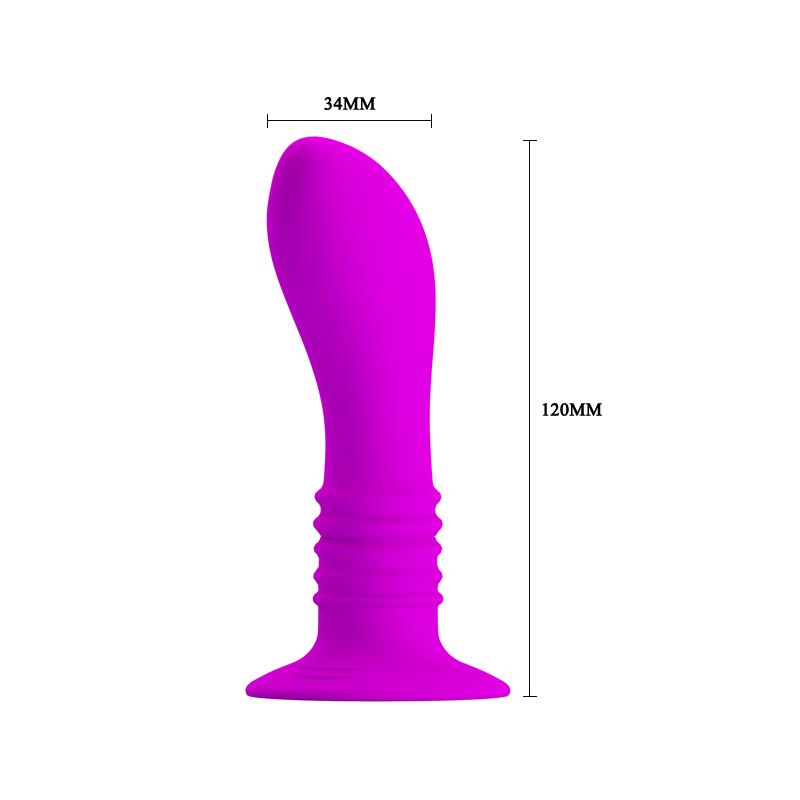 Pretty Love Plug Anal Vibrador Color Púrpura - Imagen 6