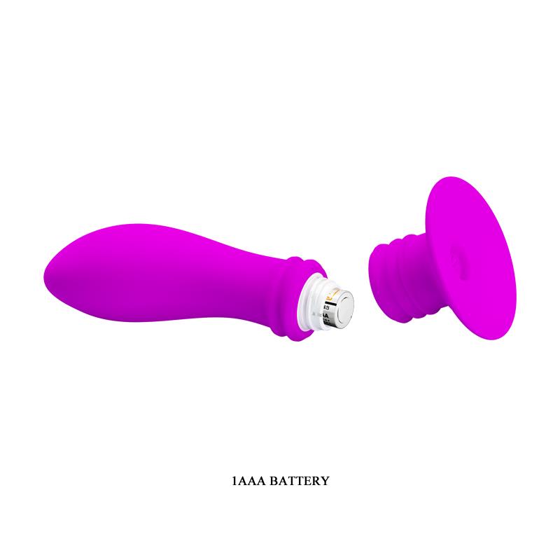 Pretty Love Plug Anal Vibrador Color Púrpura - Imagen 8