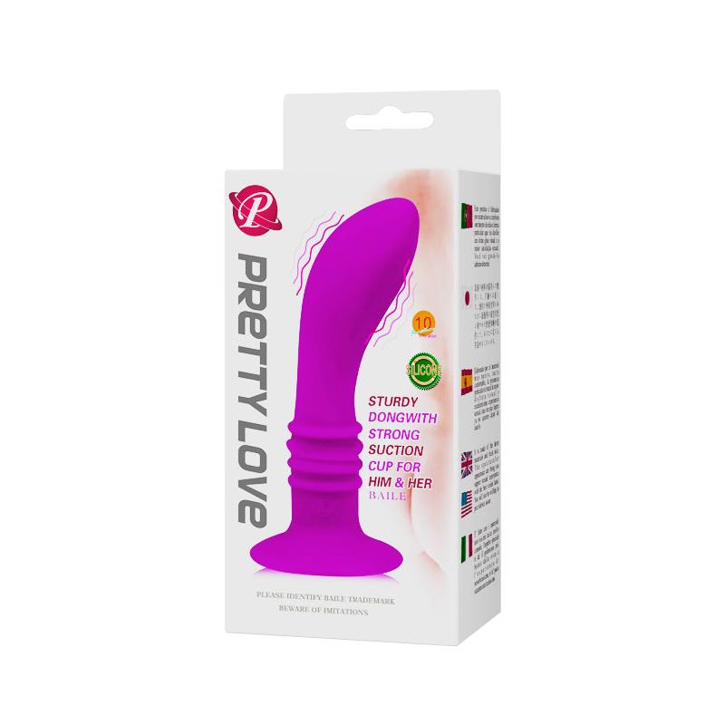 Pretty Love Plug Anal Vibrador Color Púrpura - Imagen 9