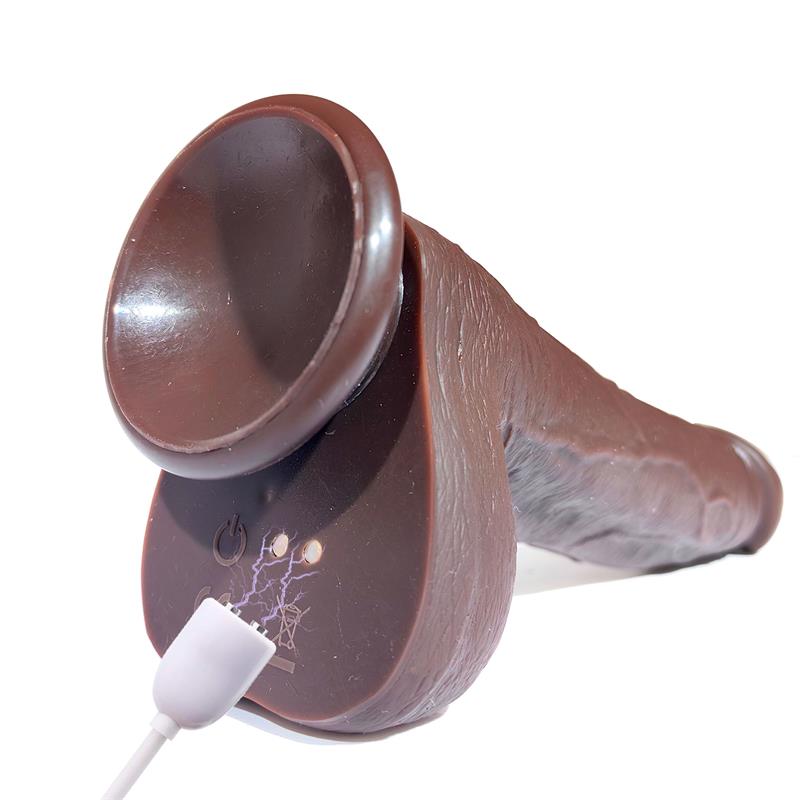 Severo Dildo Realista Turbo Shaking Thrusting, Rotación 360º Control Remoto Efecto Calor - Imagen 9