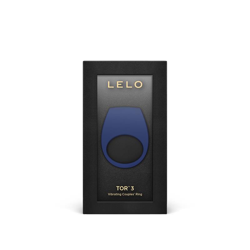 Tor 3 Anillo para Parejas con Lelo APP Base Blue - Imagen 4