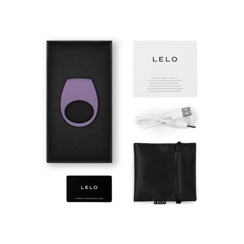 Tor 3 Anillo para Parejas con Lelo APP Violet Dusk - Imagen 3