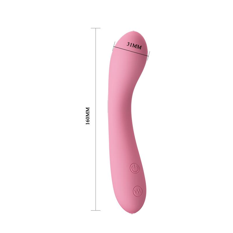 Vibrador Gloria Color Rosa Claro - Imagen 6