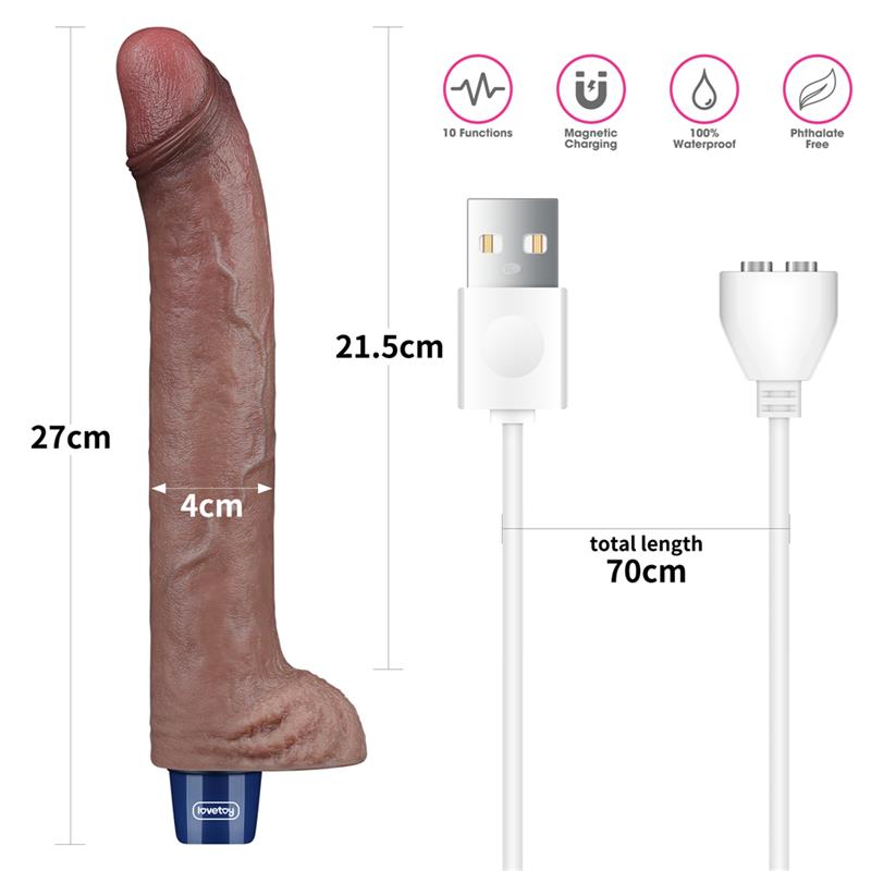 Vibrador Realista 11 USB - Imagen 13