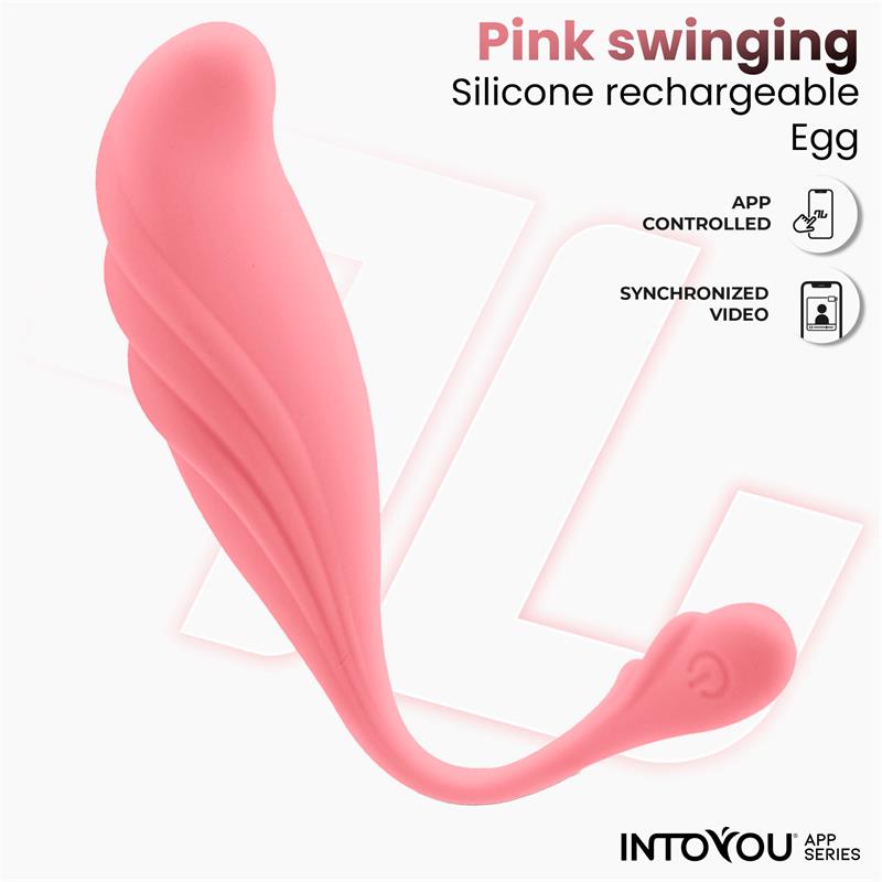 Huevo Vibrador con Movimiento Waving con APP USB - Imagen 36