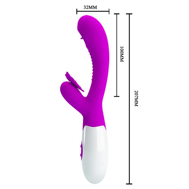 Moth Vibrador con Lengua Tickling - Imagen 10