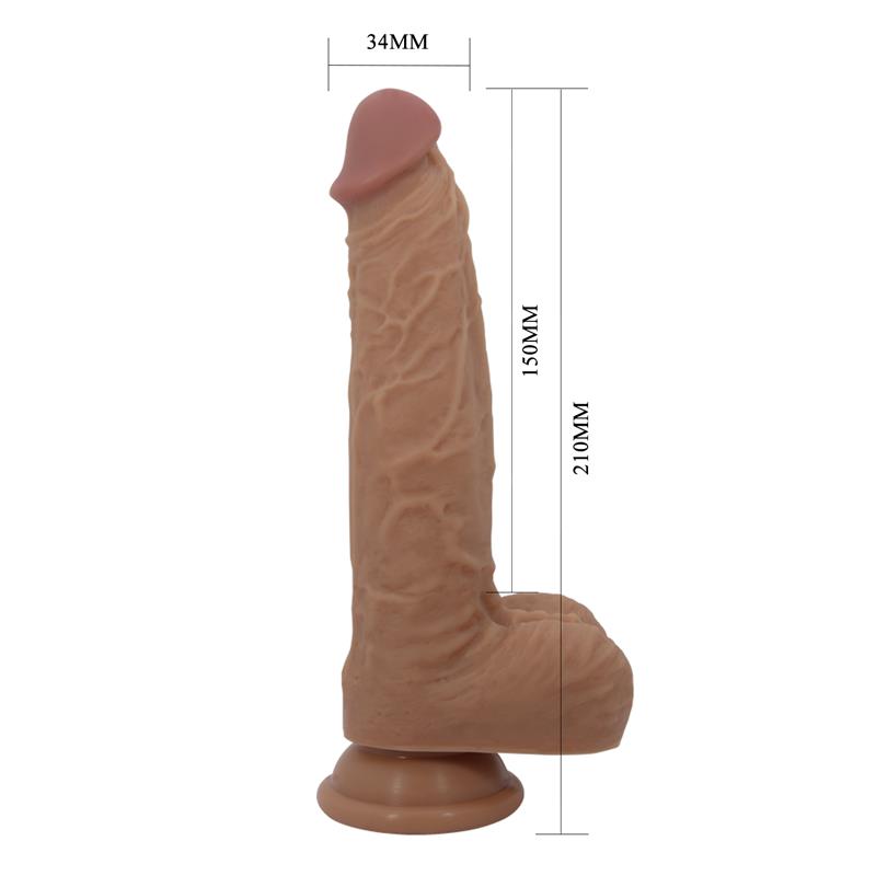 Jonathan Dildo con Vibración y Empuje Control Remoro - Imagen 9
