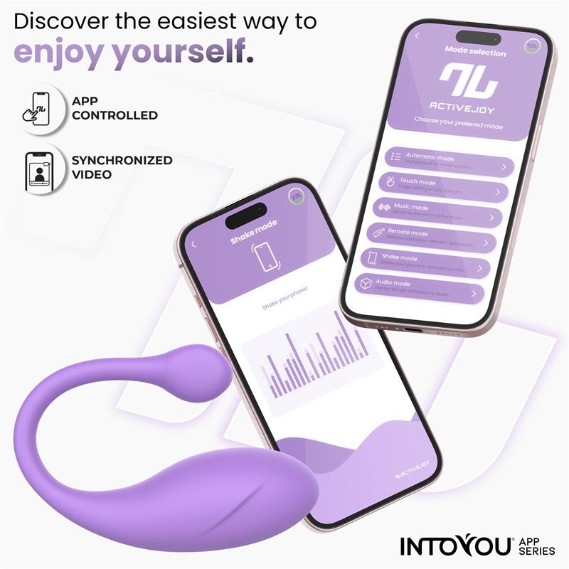 Bulby Huevo Vibrador con APP Lavanda - Imagen 20