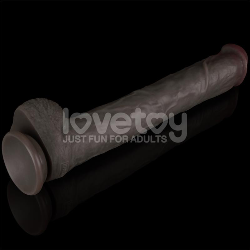 Dildo Dual Layered Articulable XXL 14.5 - Imagen 5
