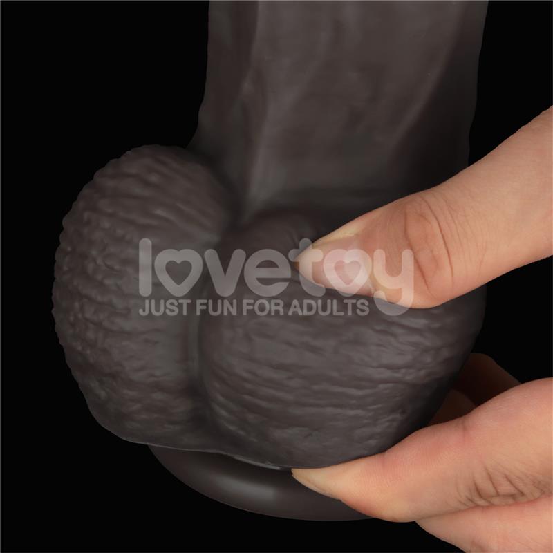Dildo Dual Layered Articulable XXL 14.5 - Imagen 9