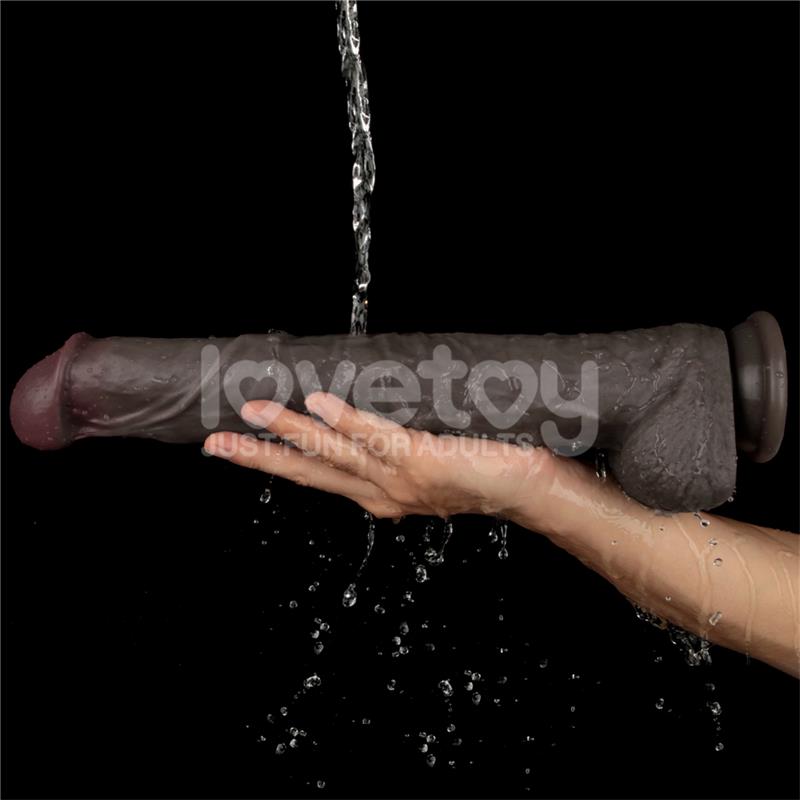 Dildo Dual Layered Articulable XXL 14.5 - Imagen 11