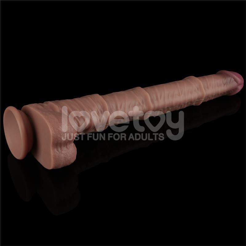 Dildo Dual Layered Articulable XXL 16 - Imagen 12
