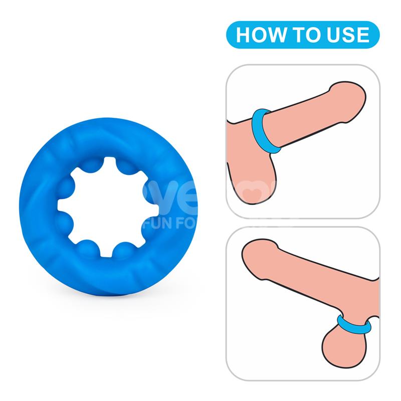 Pinnacle Pro Ridge Bump Stretcher Anillo para el Pene - Imagen 9