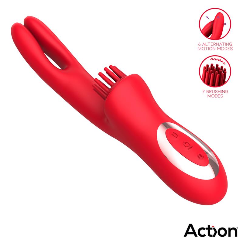 Bilma Vibrador con Movimientos Alternantes y Brushing 4 Motores - Imagen 4