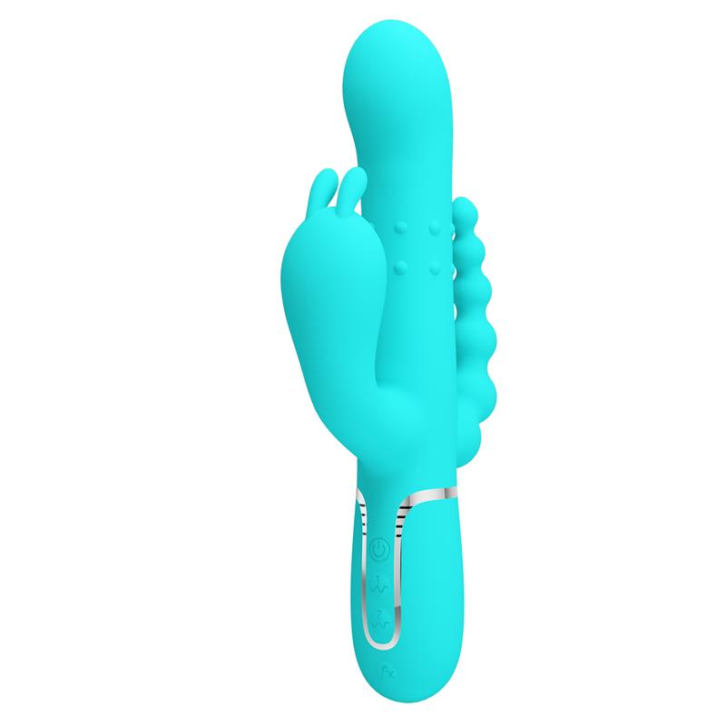 Cammy Vibrador con Bolas Rotadoras y Cadena Anal - Imagen 3