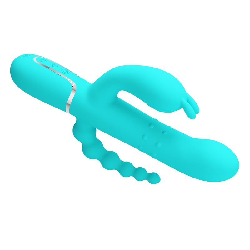 Cammy Vibrador con Bolas Rotadoras y Cadena Anal - Imagen 6
