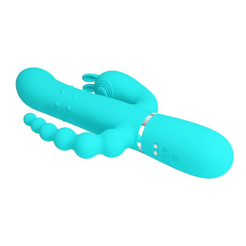 Cammy Vibrador con Bolas Rotadoras y Cadena Anal - Imagen 7