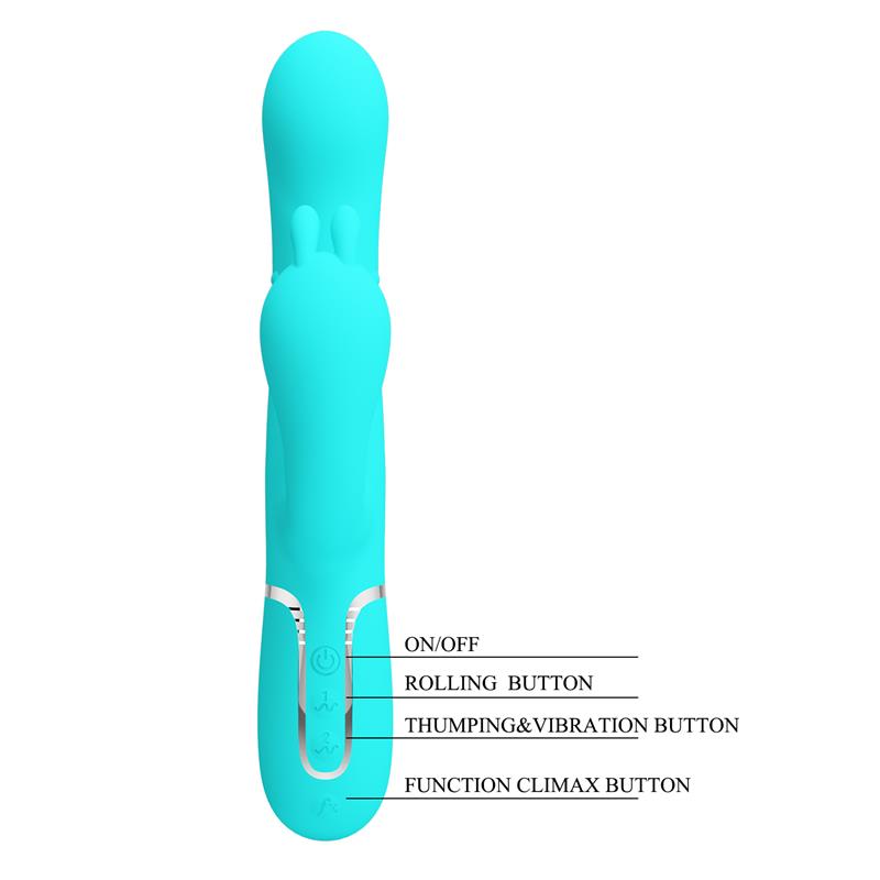 Cammy Vibrador con Bolas Rotadoras y Cadena Anal - Imagen 9